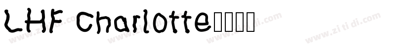LHF Charlotte字体转换